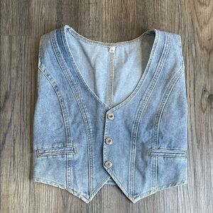 Jean vest size small